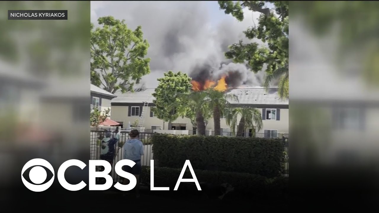 Dozens displaced after 3-alarm fire tears through Stanton apartment complex