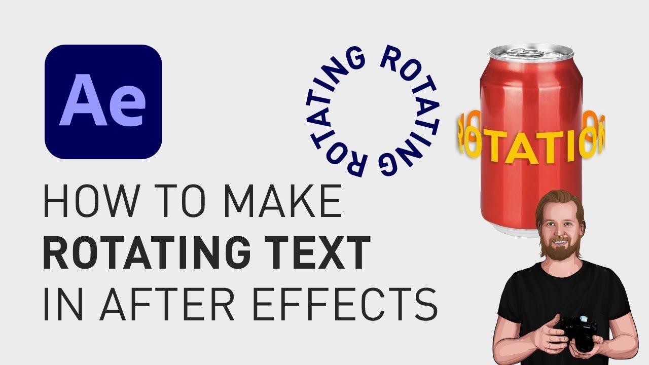 Master Rotating Text in After Effects: Create Circular Animations Easily đš