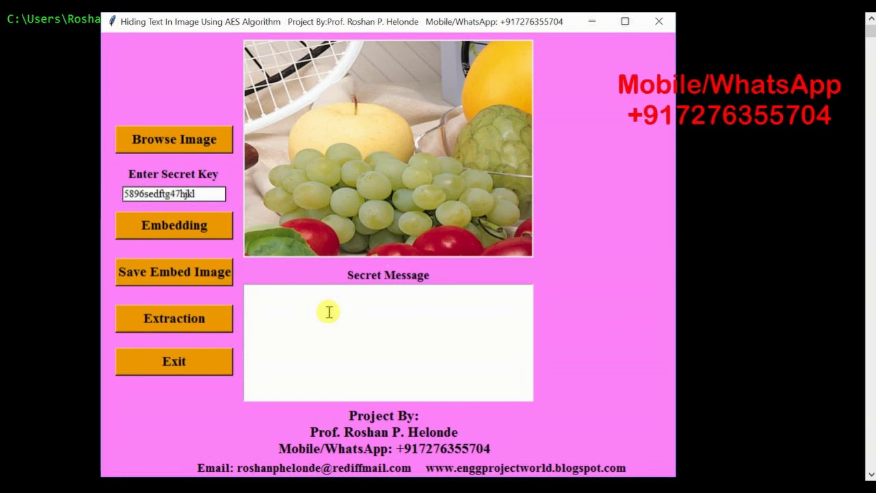 Hide Secret Text in Images with Python Steganography 🖼️