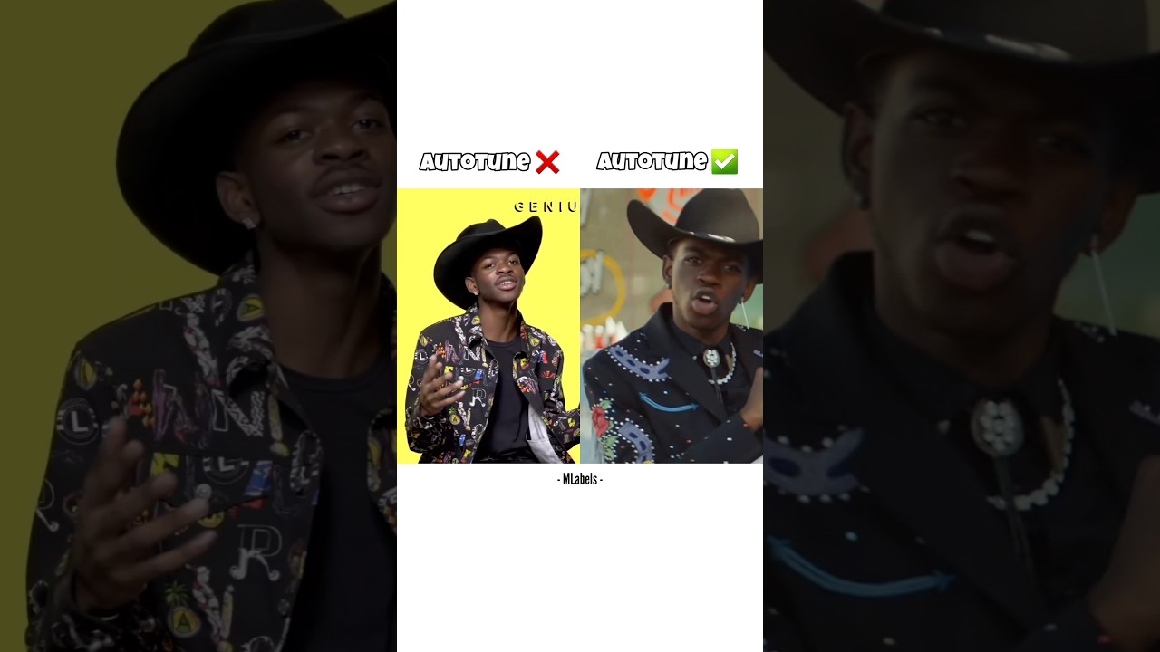 Lil Nas X Old Town Road | Autotune vs No Autotune Comparison