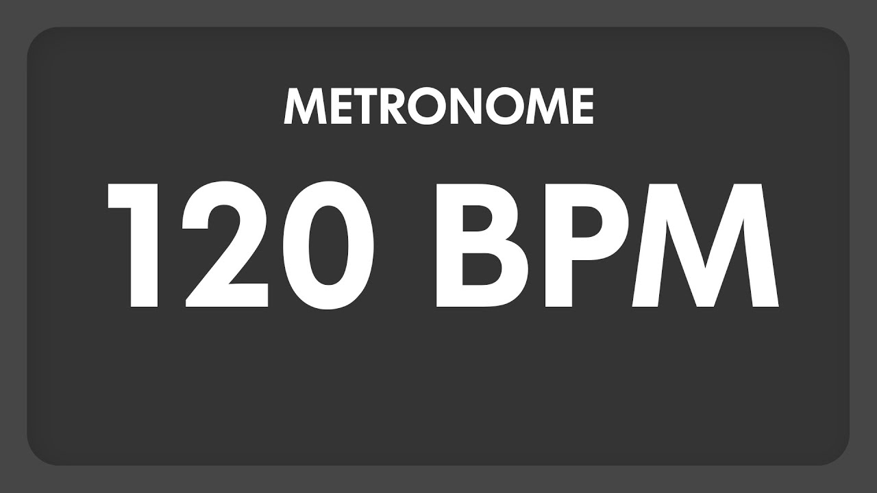 120 BPM Metronome for Practice 🎶