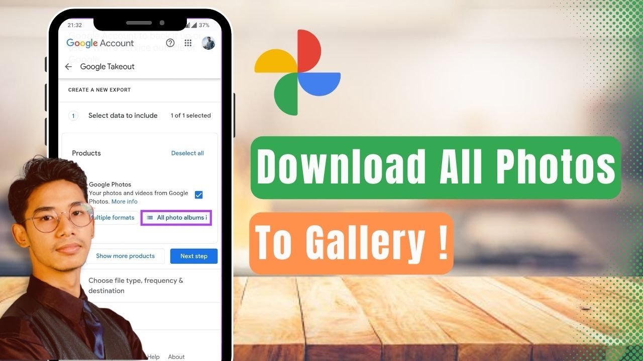 Download All Google Photos to Gallery 📥