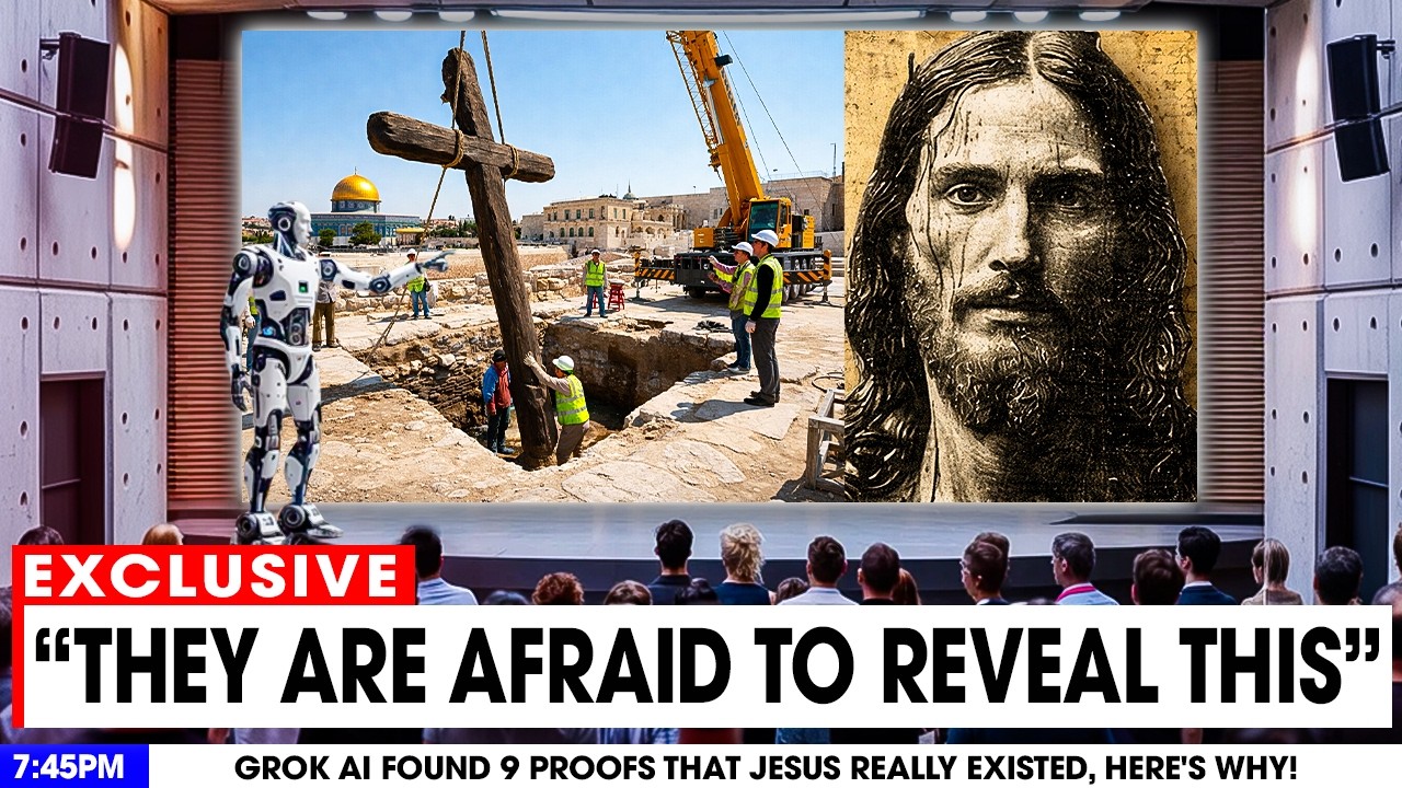 GROK AI Found 9 Proofs That Jesus REALLY Existed, Here's Why!