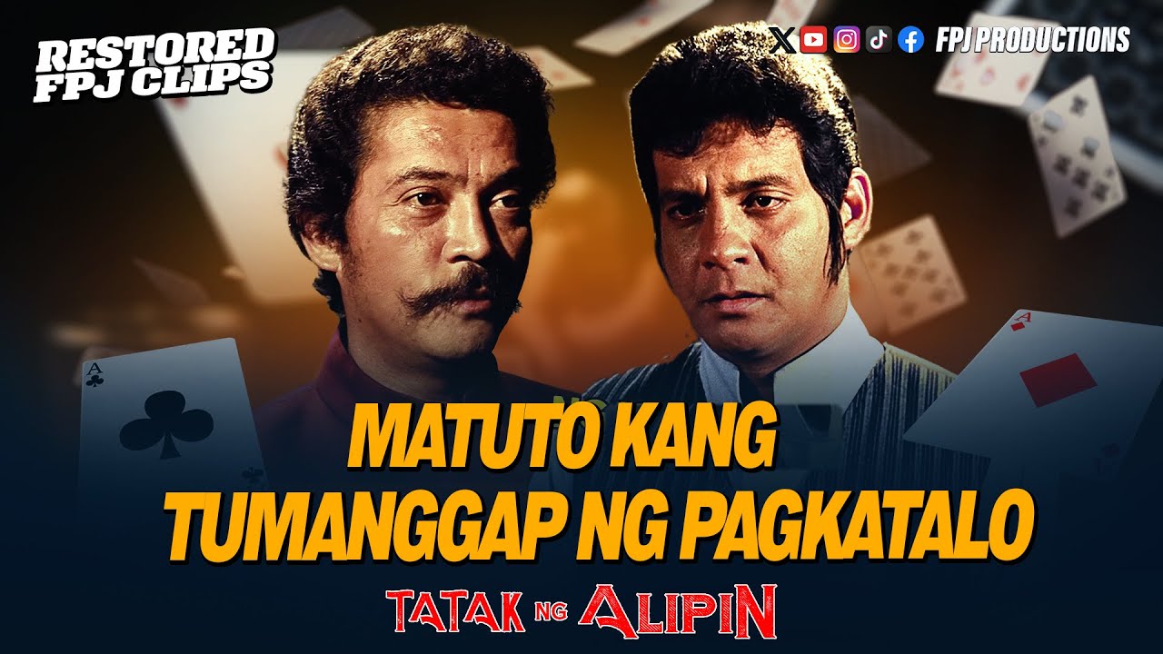 Fernando Poe Jr. in 'Tatak ng Alipin' – Fully Restored Classic Film 🎬