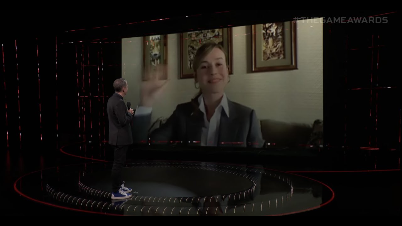 Brie Larson Presents Best Performance at The Game Awards 2020