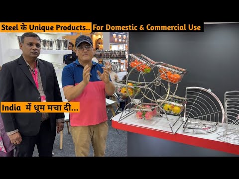 Premium Steel Utensils by Sanghvi Industries 🛠️