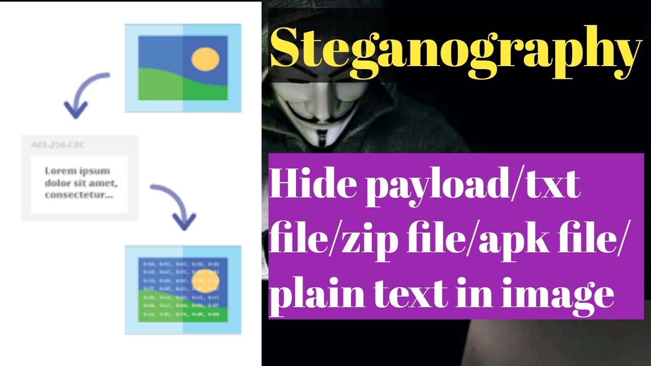 Hide any file inside an image || Steganography ||BD DORK