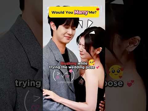 Would You Marry Me 😍 Just Look at Them! #jungsomin #choiwoosik #wouldyoumarryme