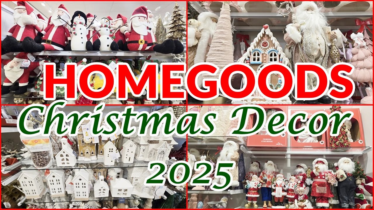HomeGoods Christmas Decor 2025 π‘ Shop with Me