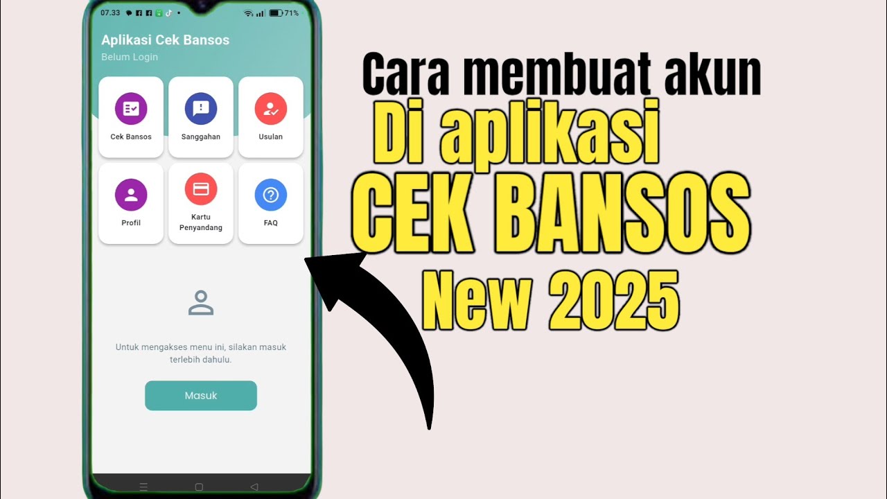 Panduan Mudah Buat Akun di Aplikasi CEK BANSOS