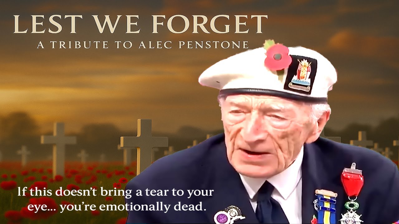 Lest We Forget: Honoring WWII Veteran Alec Penstone with a Moving Remembrance Day Song 🇬🇧