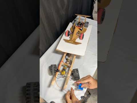 DIY RC Car Project | Creative Engineering with Cardboard & Motors