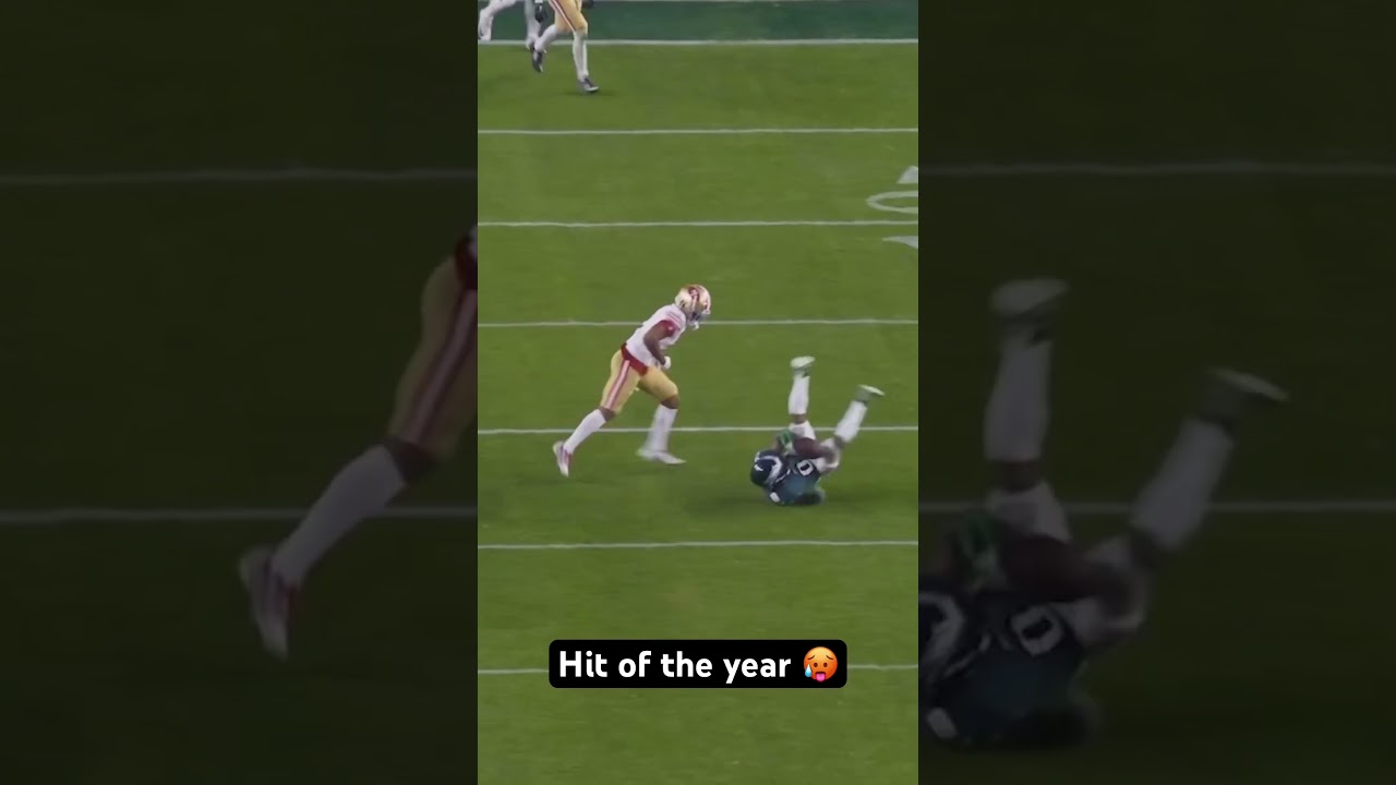 #49ers Deommodore Lenoir’s hit-stick on D'Andre Swift never gets old 😮💨