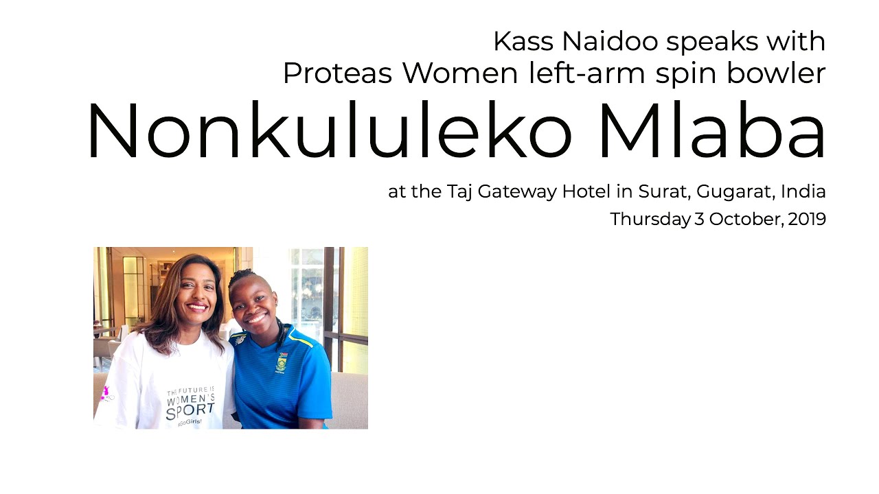 Exclusive Interview with Proteas Women Spinner Nonkululeko Mlaba 🇿🇦