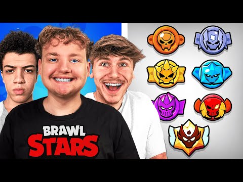 3 YouTubers peuvent-ils battre CHAQUE RANG de Brawl Stars ? (Avec Kevko & Youyou)