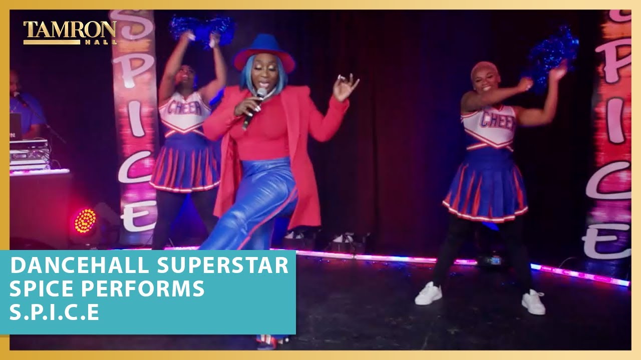 Dancehall Star Spice Performs ‘S.P.I.C.E’ on Tamron Hall
