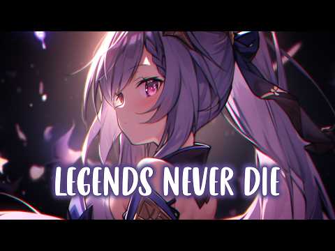 Nightcore - Legends Never Die (Lyrics)