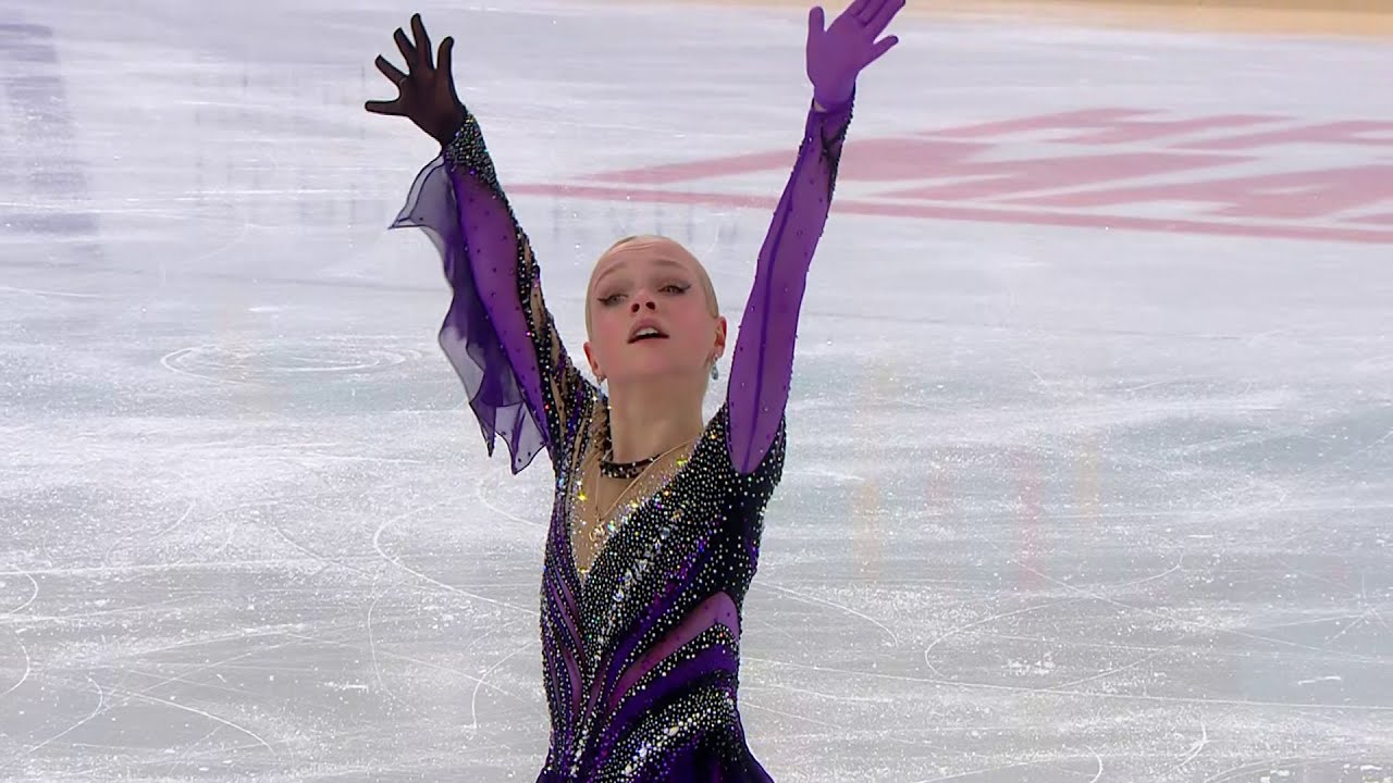 Елена Костылева — Произвольная программа на финале Гран-при России по фигурному катанию среди юниоров