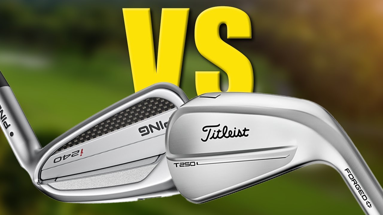 Ping i240 vs Titleist T250 | Head-to-Head Iron Review with TrackMan