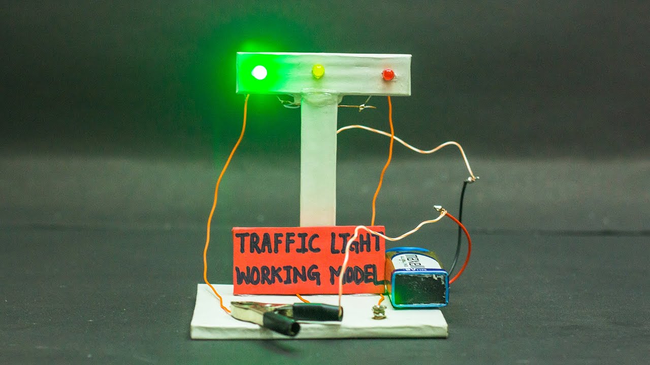 Easy Traffic Light Science Project 🚦