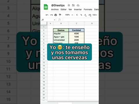 Gráfico para ver tus datos #aprendeconsheetips #googlesheets #excel #grafica #crush #netflix