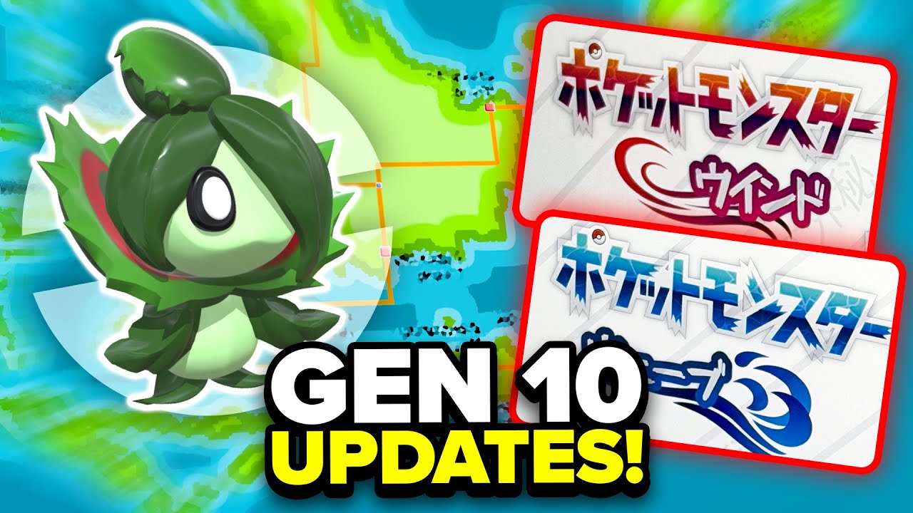 New Leaks for Pokémon Wind & Wave! Gen 10 Updates 🌊