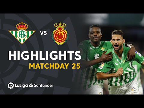 Resumen de Real Betis vs RCD Mallorca (2-1)