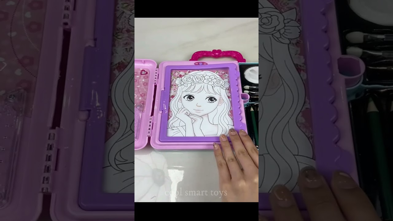 Princess Colouring & Toy Printing Book β¨