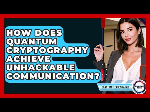 How Does Quantum Cryptography Achieve Unhackable Communication? - Quantum Tech Explained