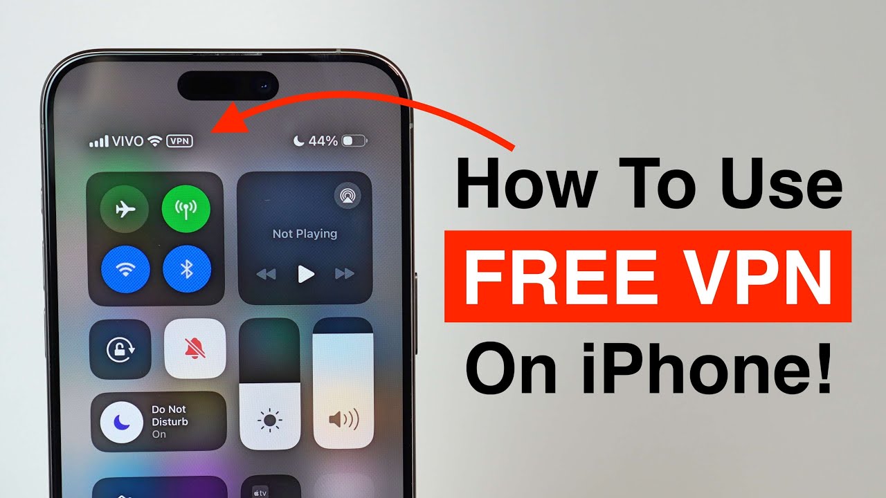 Install and Use Free VPN on iPhone 🌐