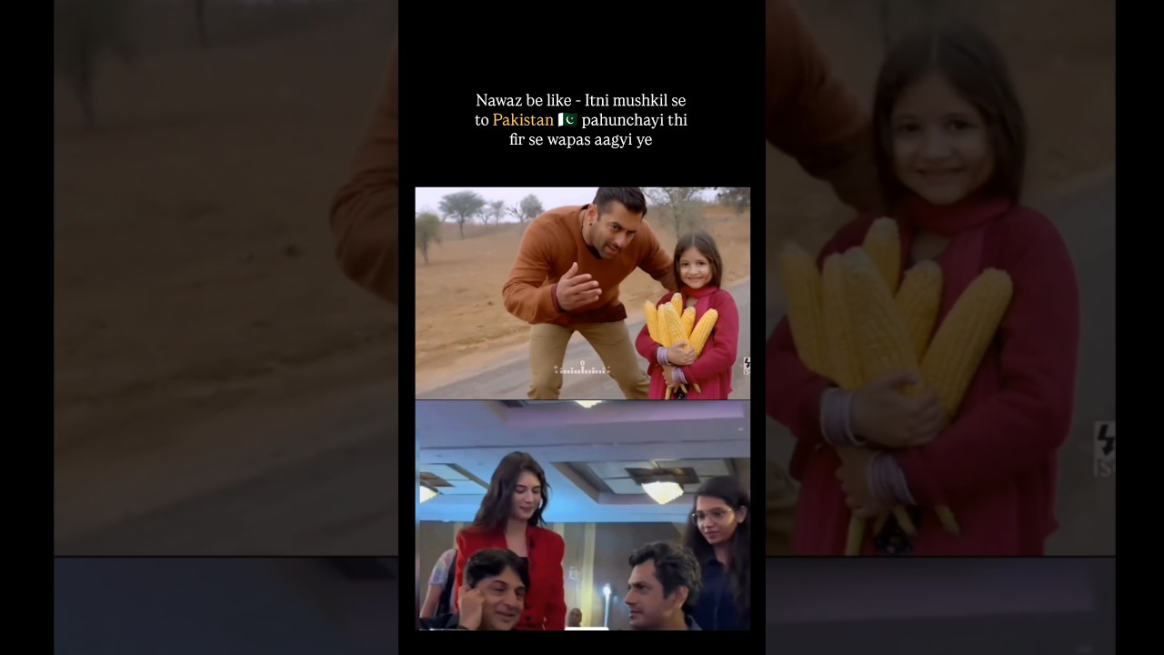 Nawazuddin Siddiqui Meets Munni (Harshaali Malhotra) After Years | #BajrangiBhaijaan Reunion #bajara