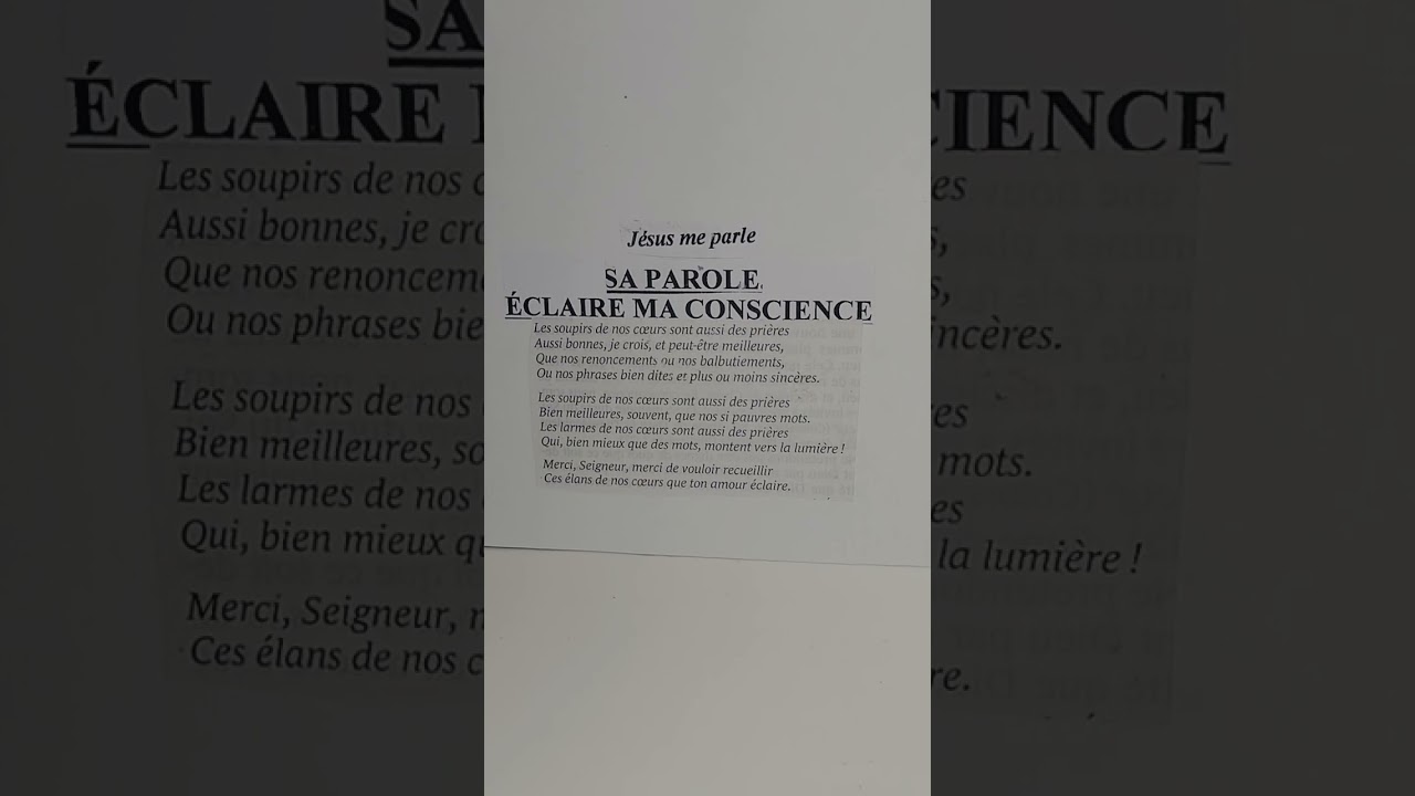 parole & prière 24899#short #jesus #audio