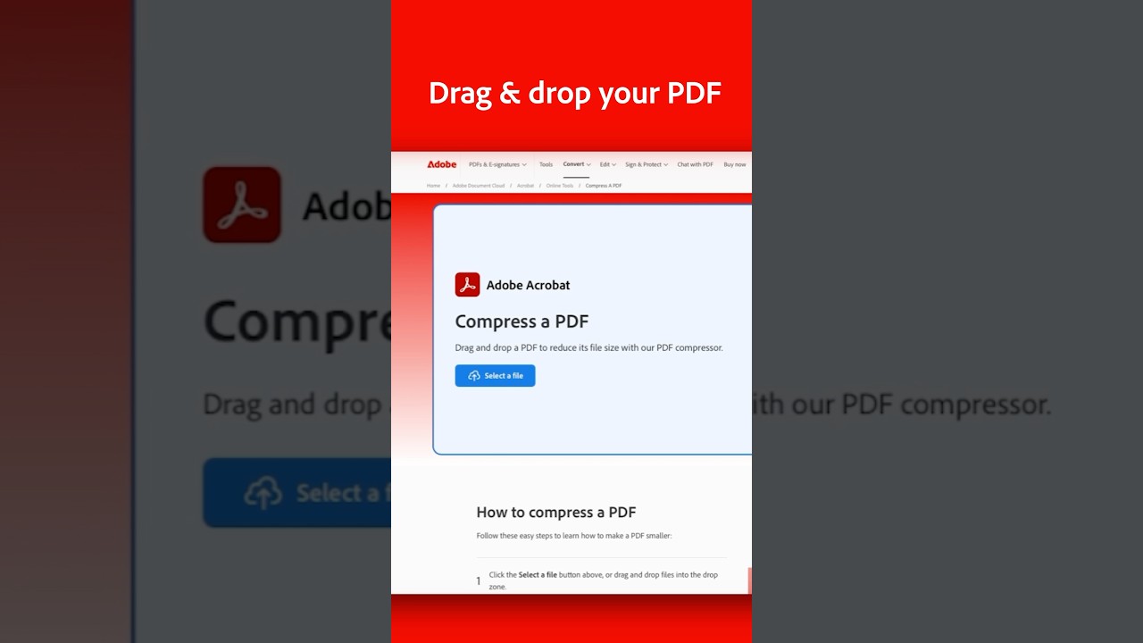 Master PDF Compression with Adobe Acrobat π