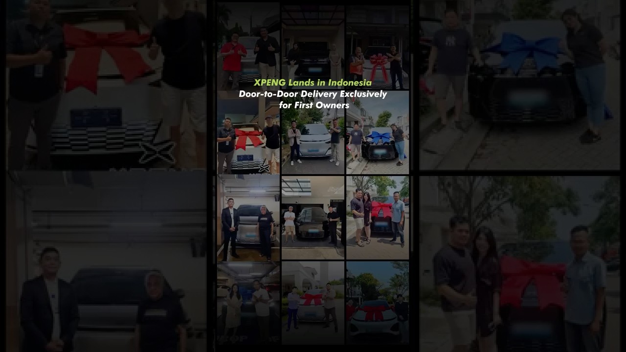 XPENG Arrives in Indonesia with Exclusive Delivery 🚗