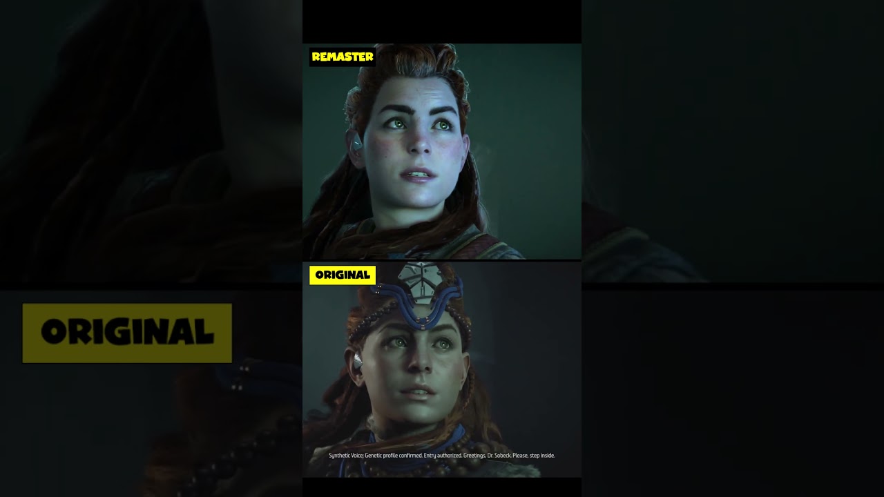 Horizon Zero Dawn Remastered vs Original PS5 Graphics 🎮