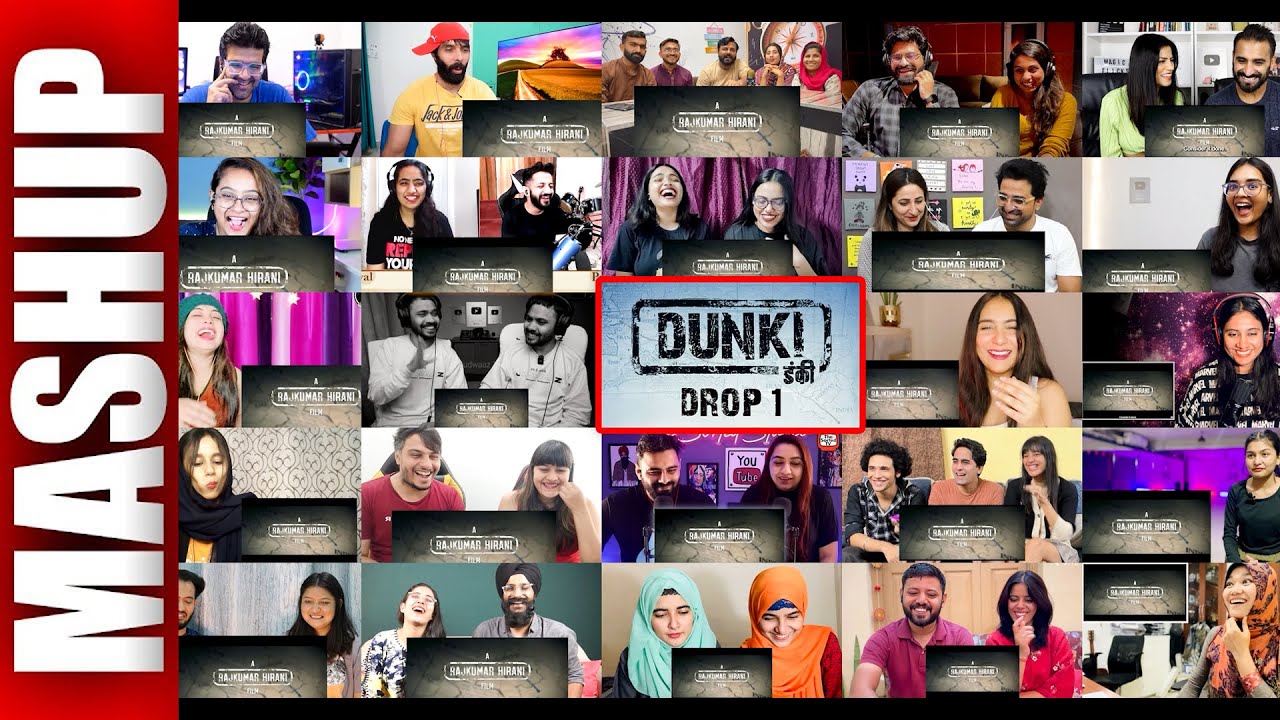 Dunki Drop 1 | Shah Rukh Khan | Rajkumar Hirani | Taapsee | Vicky | Boman | FANTASY REACTION