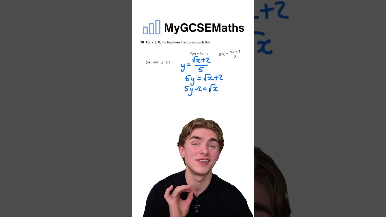 Inverse Functions | GCSE Maths