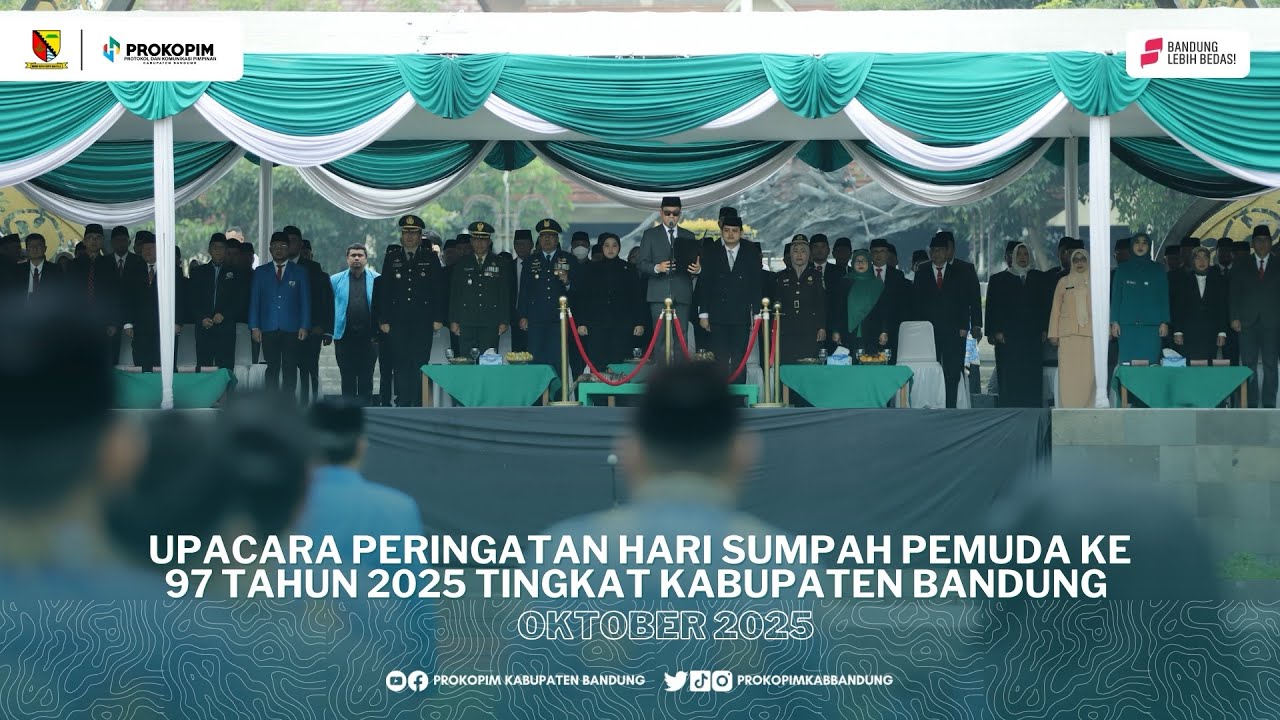 Peringatan Hari Sumpah Pemuda ke-97 di Kabupaten Bandung 🎉