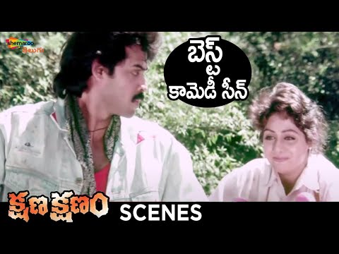Best Comedy Scene | Kshana Kshanam Telugu Movie | Venkatesh | Sridevi | RGV | Shemaroo Telugu