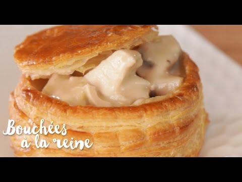 Recettes des bouchées à la reine, pour un repas traditionnel