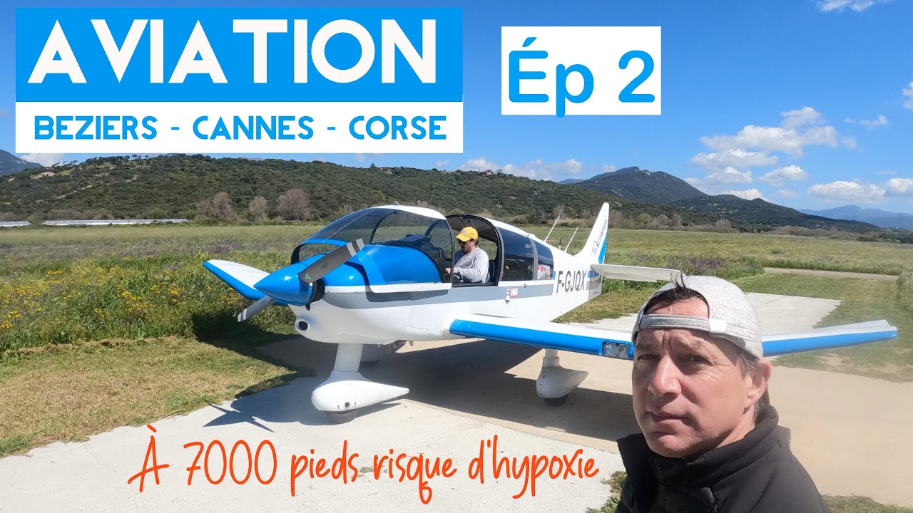 Tour de France en DR400 ✈️ Ép.2 : Corsica Crossing & Hypoxia
