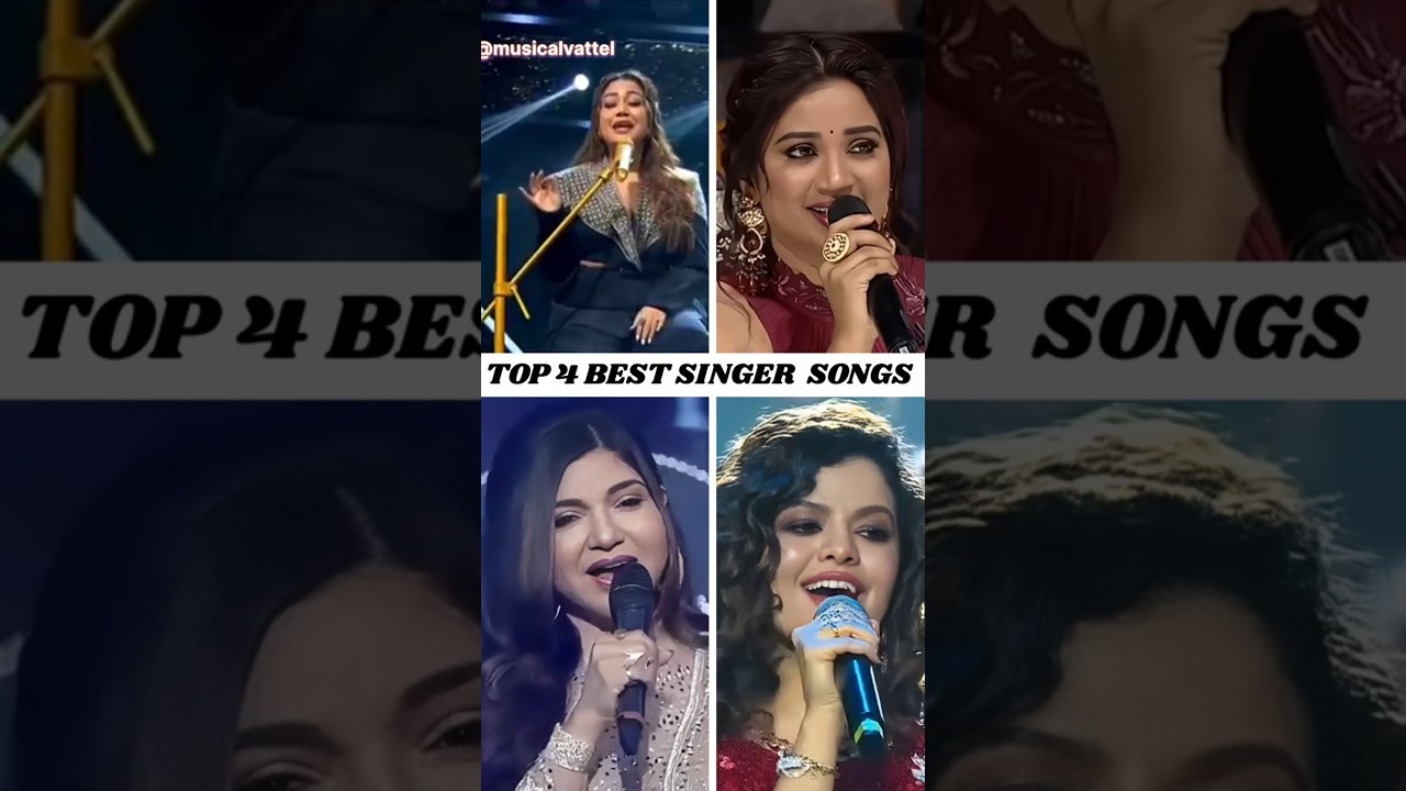 Best Singer: Ghoshal, Alka, Neha & Palak 🎤