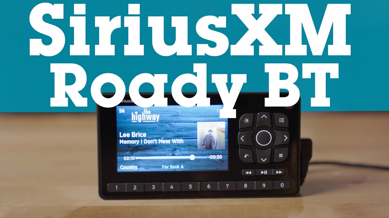 SiriusXM Roady BT Satellite Radio with Bluetooth π΅