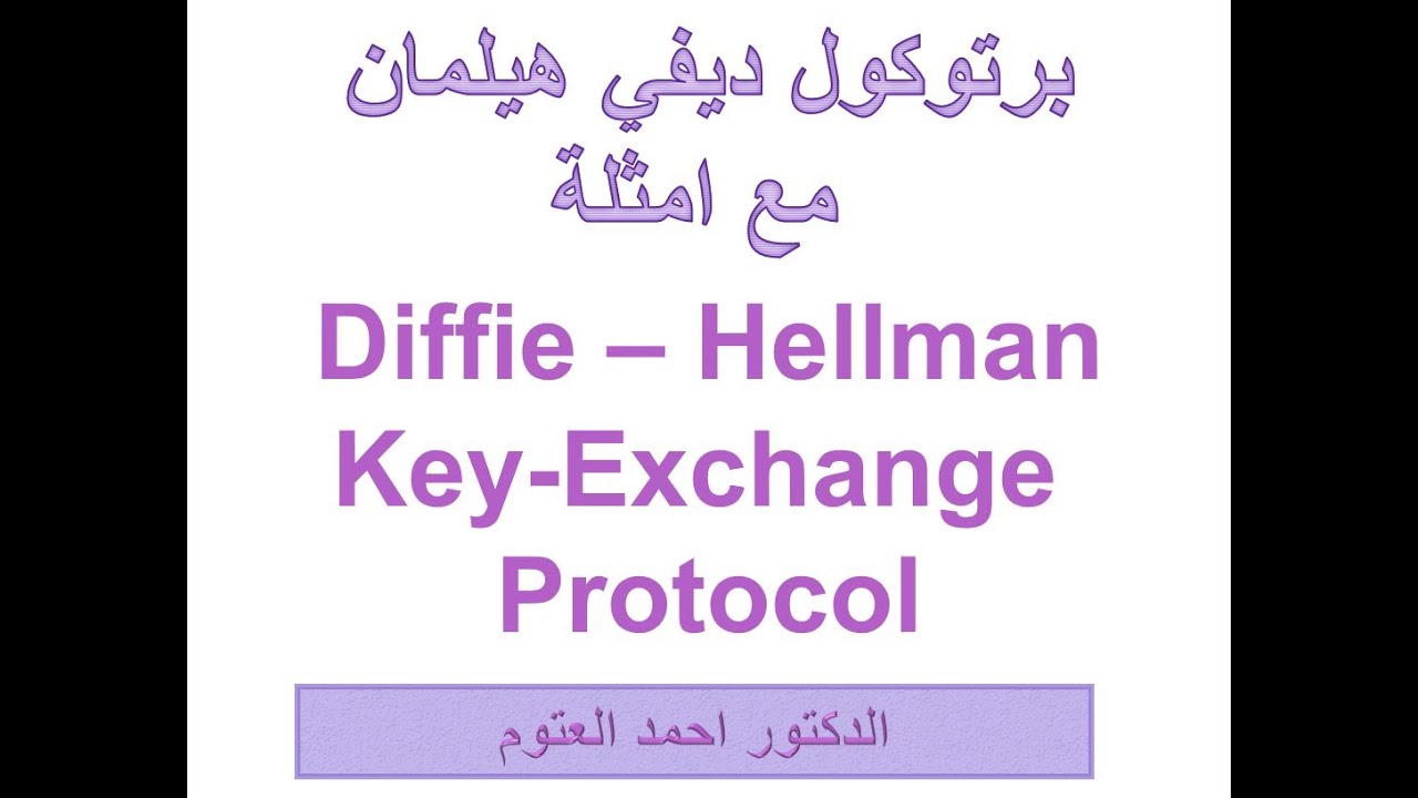 فهم بروتوكول Diffie-Hellman لتبادل المفاتيح 🔐