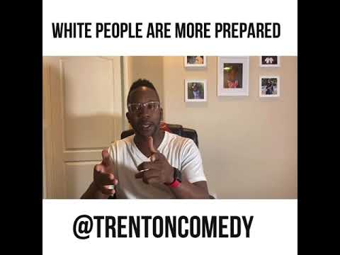 WHITE people are more prepared for the Apocalypse