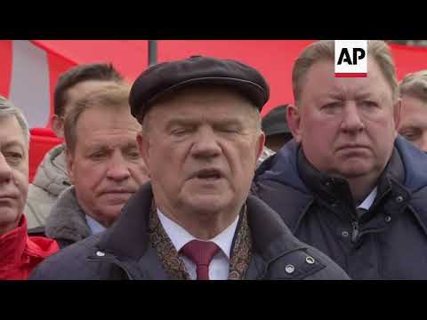 Russian Communists Celebrate 80th Stalingrad Anniversary 🇷🇺