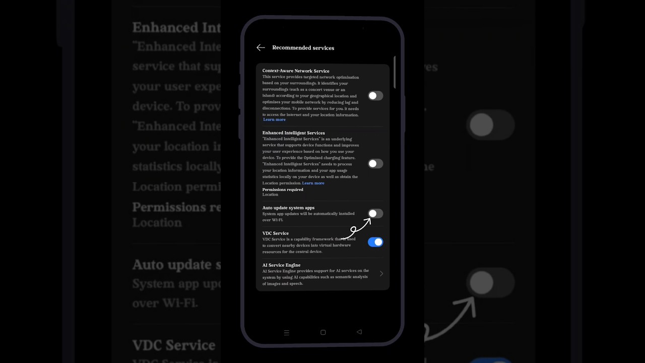 System Apps Auto Update Kaise ON Kare? ππ₯ | #autoupdate #viral #realme #shorts