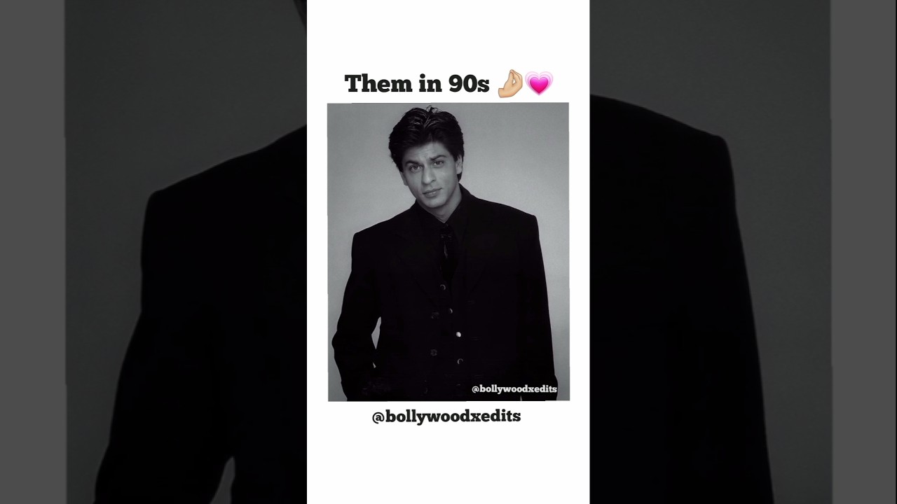 90s Bollywood Icons π€π»π