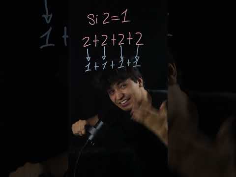 Reto matemático 2=1#retomatemático #matemáticas #dosigualauno