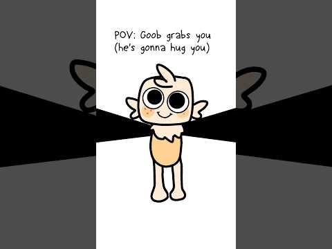 Goob from Roblox Dandy's World loves to hug, and his next target is you #dandysworld #roblox #goob